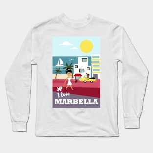 I Love Marbella Long Sleeve T-Shirt